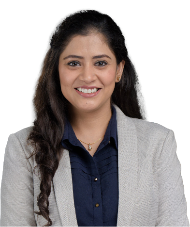 Ishita Gandhi, Company Secretary with 10+ years of experience in corporate governance, regulatory compliance, and strategic advisory. Expertise spans FMCG, SaaS, pharma, and hospitality industries.