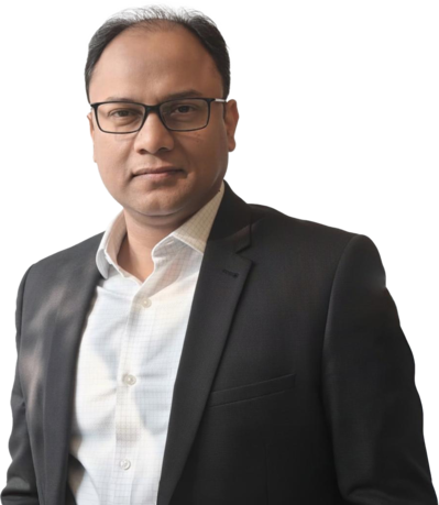 Portrait of Anukul Singhal, investment banking leader at Brightbridge, with 20+ years of experience in technology, operations, and customer experience consulting across BFSI, aviation, and automotive sectors.